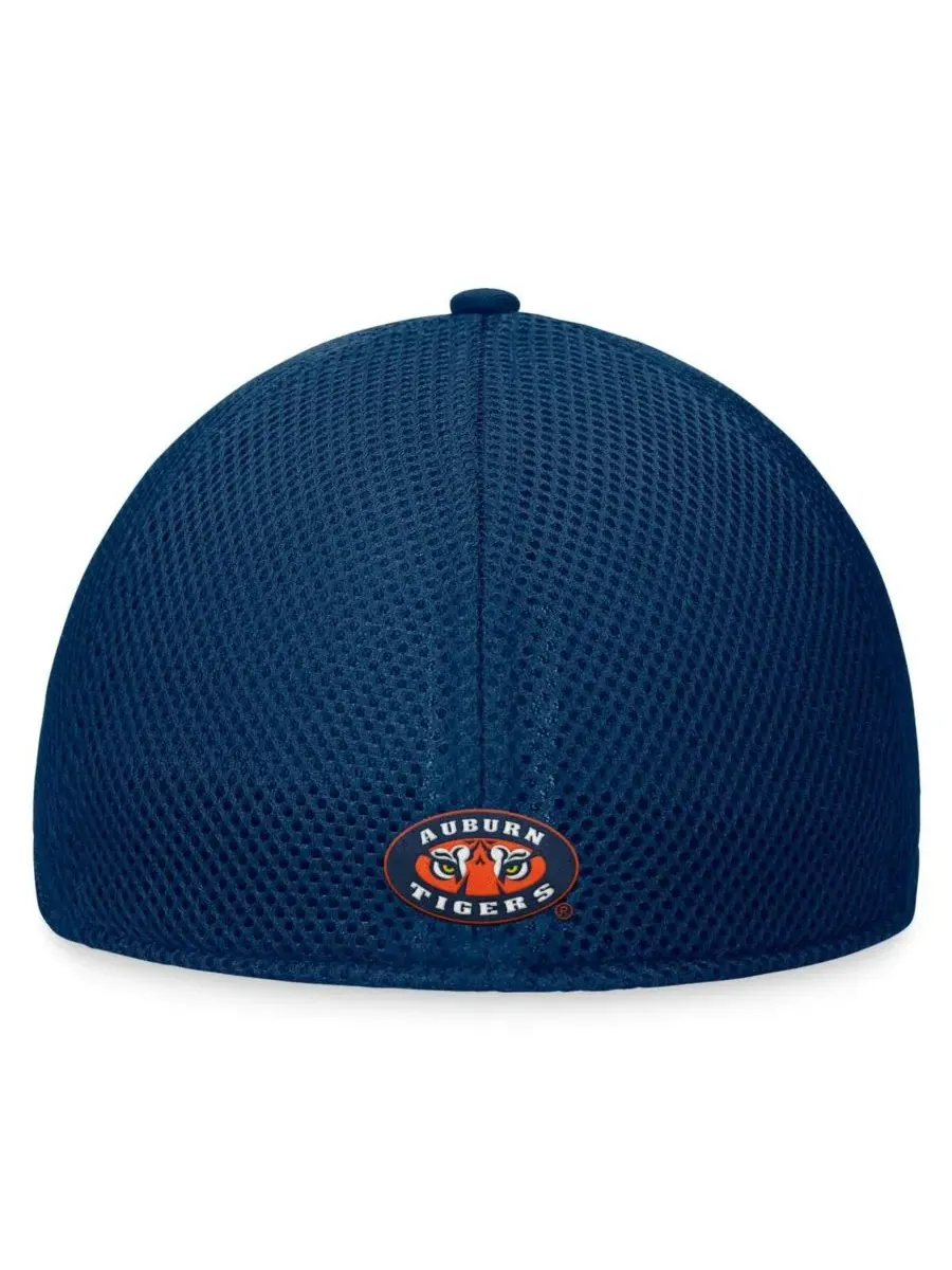 Top of the World Мужская темно-синяя кепка-снеппер Auburn Tigers Spacer Flex Hat — изображение 3 из 4, темно-синий