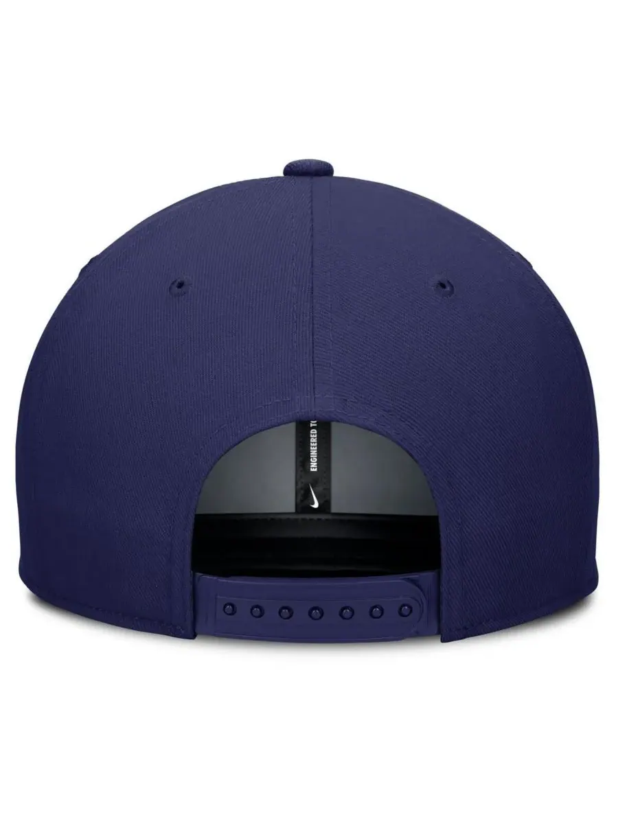 Nike Мужская темно-синяя бейсболка Atlanta Braves Pro Performance Snapback — изображение 4 из 4, темно-синий