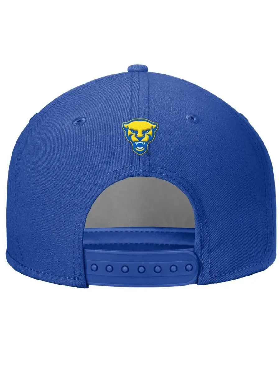 Мужская регулируемая бейсболка Royal Pitt Panthers Rise Nike — изображение 2 из 2, королевский