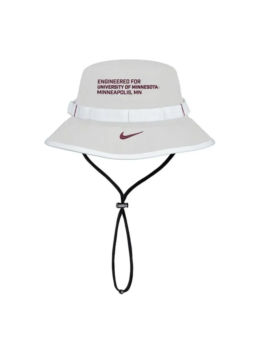 Nike Мужская серая панама Minnesota Golden Gophers 2025 On-Field Performance — изображение 2 из 2, серый