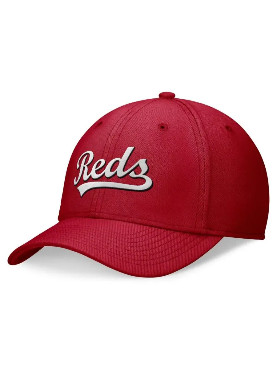 Nike Мужская красная бейсболка Cincinnati Reds Evergreen Performance Flex — изображение 1 из 4, красный