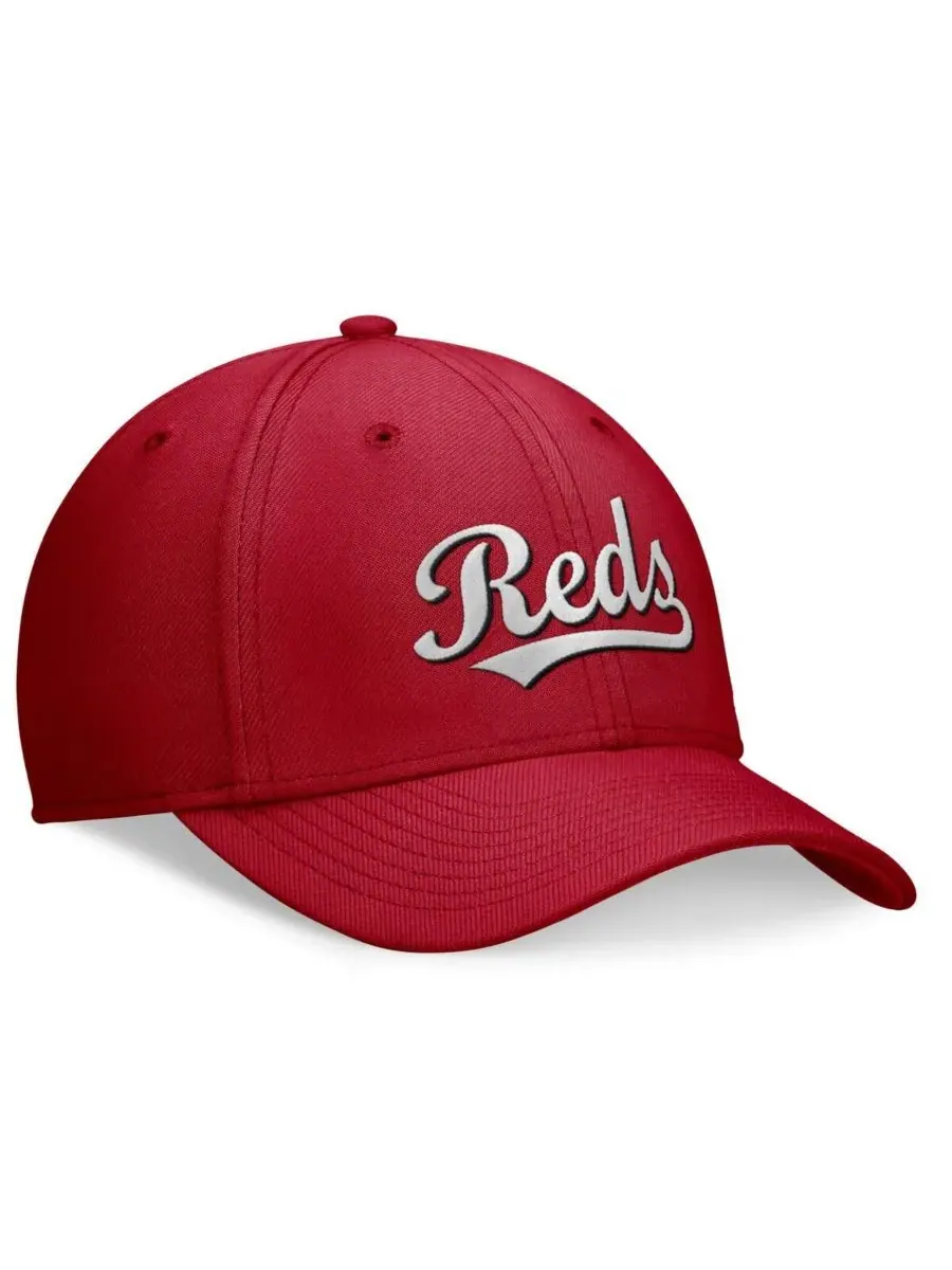 Nike Мужская красная бейсболка Cincinnati Reds Evergreen Performance Flex — изображение 3 из 4, красный