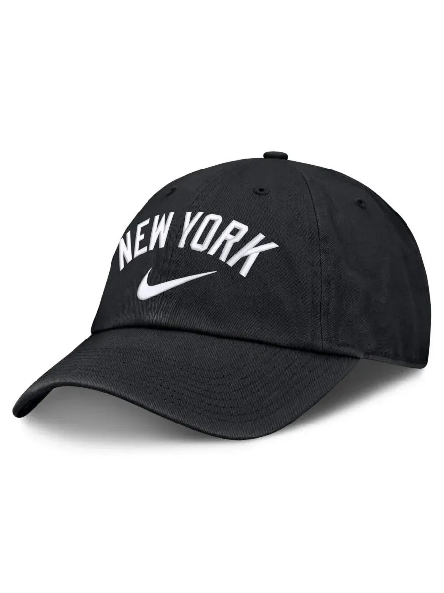 Мужская черная регулируемая бейсболка New York Yankees Primetime Club Nike — изображение 1 из 4, черный
