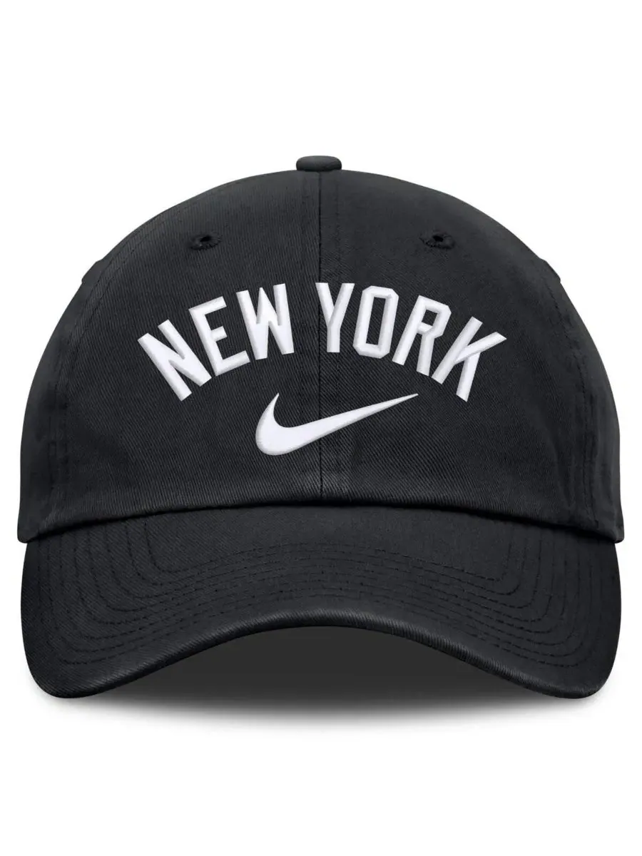 Мужская черная регулируемая бейсболка New York Yankees Primetime Club Nike — изображение 4 из 4, черный