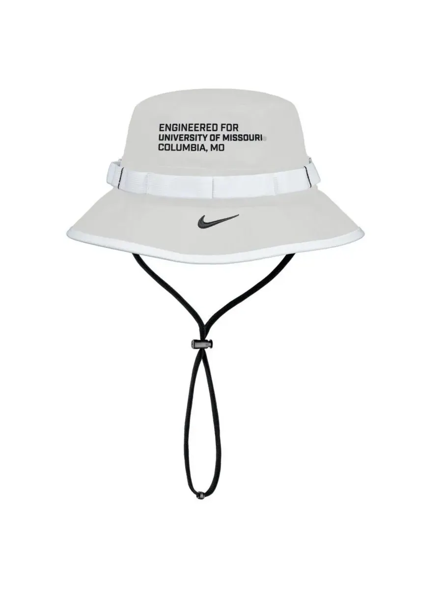 Nike Мужская серая панама Missouri Tigers 2025 On-Field Performance — изображение 2 из 2, серый