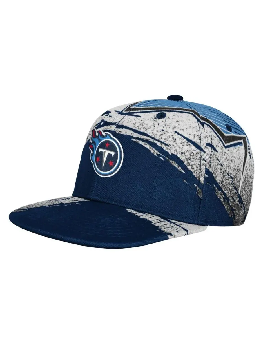 Outerstuff Регулируемая кепка Big Boys and Girls Navy Tennessee Titans Make Noise — изображение 1 из 3, темно-синий