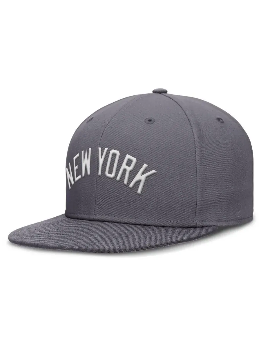 Nike Мужская серая бейсболка New York Yankees Performance True Fitted — изображение 1 из 4, серый