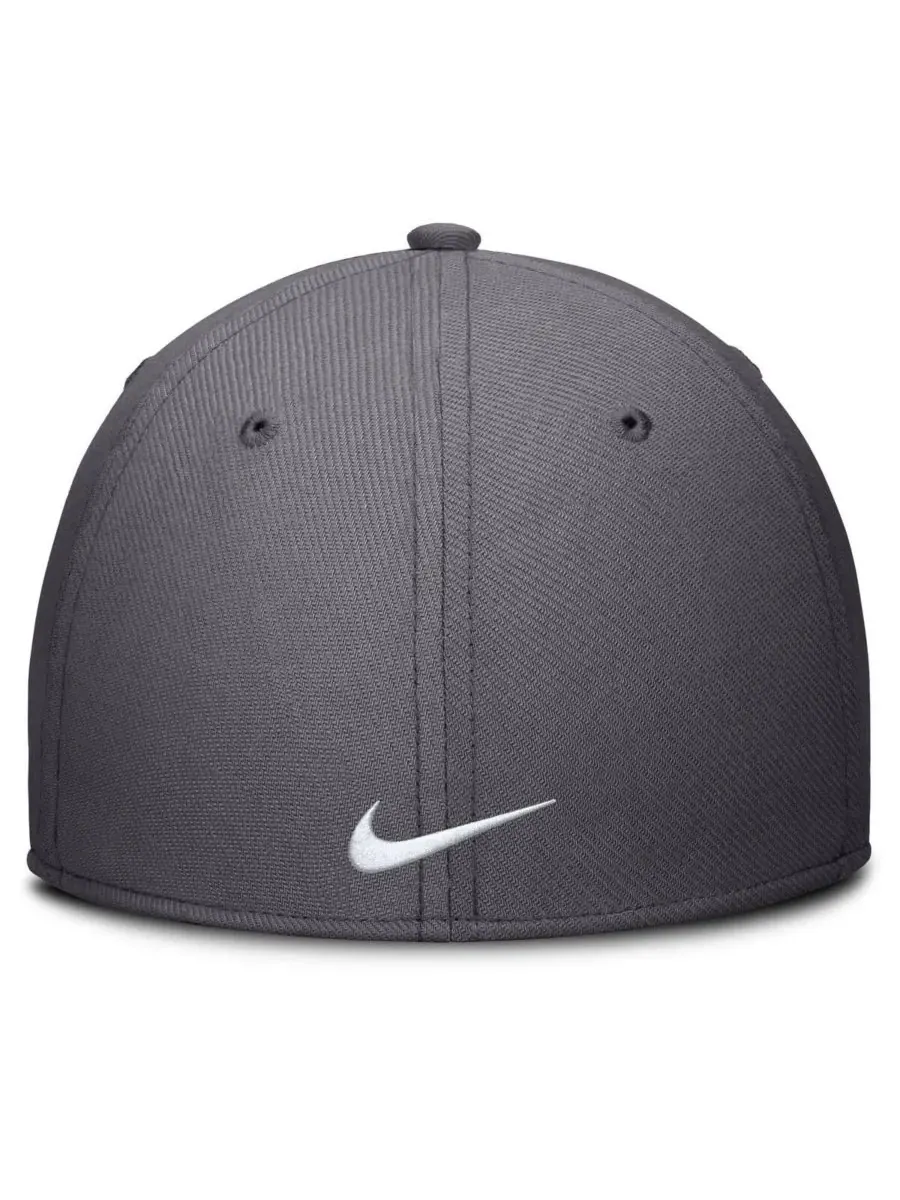 Nike Мужская серая бейсболка New York Yankees Swoosh Performance Flex — изображение 2 из 4, серый