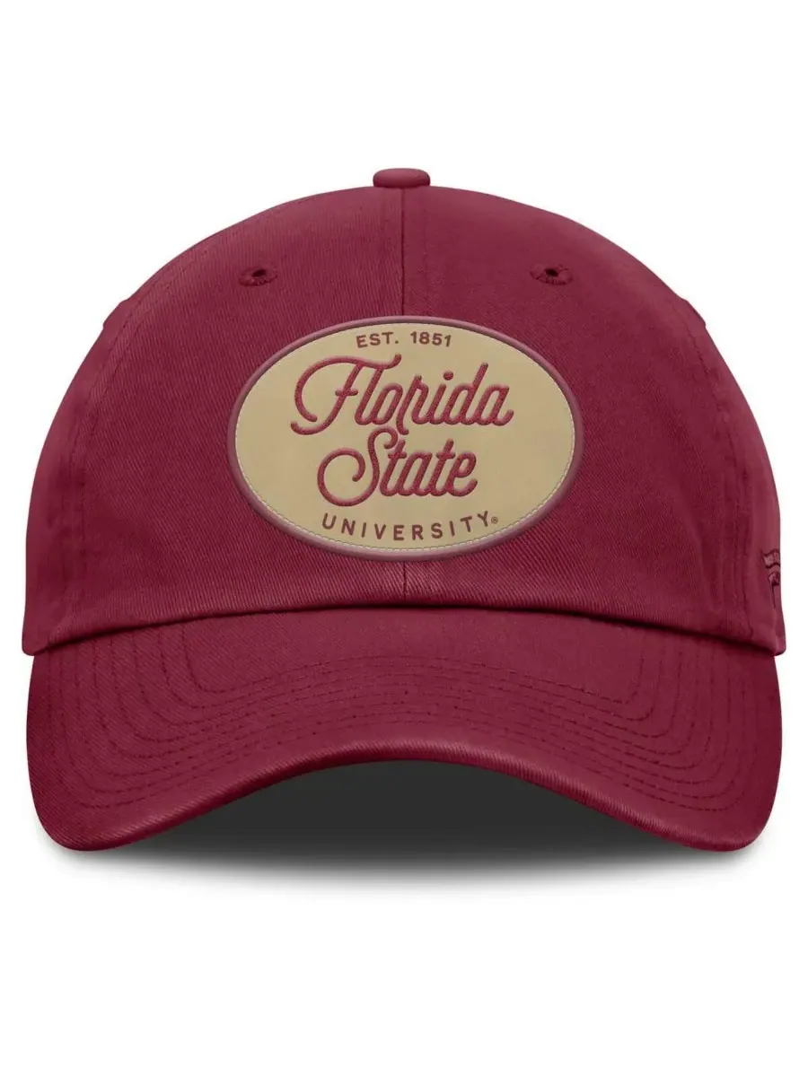 Женская регулируемая кепка Garnet Florida State Seminoles Candid Fanatics — изображение 2 из 4, гранат
