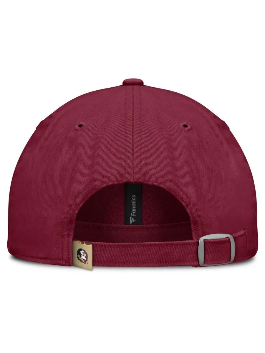 Женская регулируемая кепка Garnet Florida State Seminoles Candid Fanatics — изображение 4 из 4, гранат