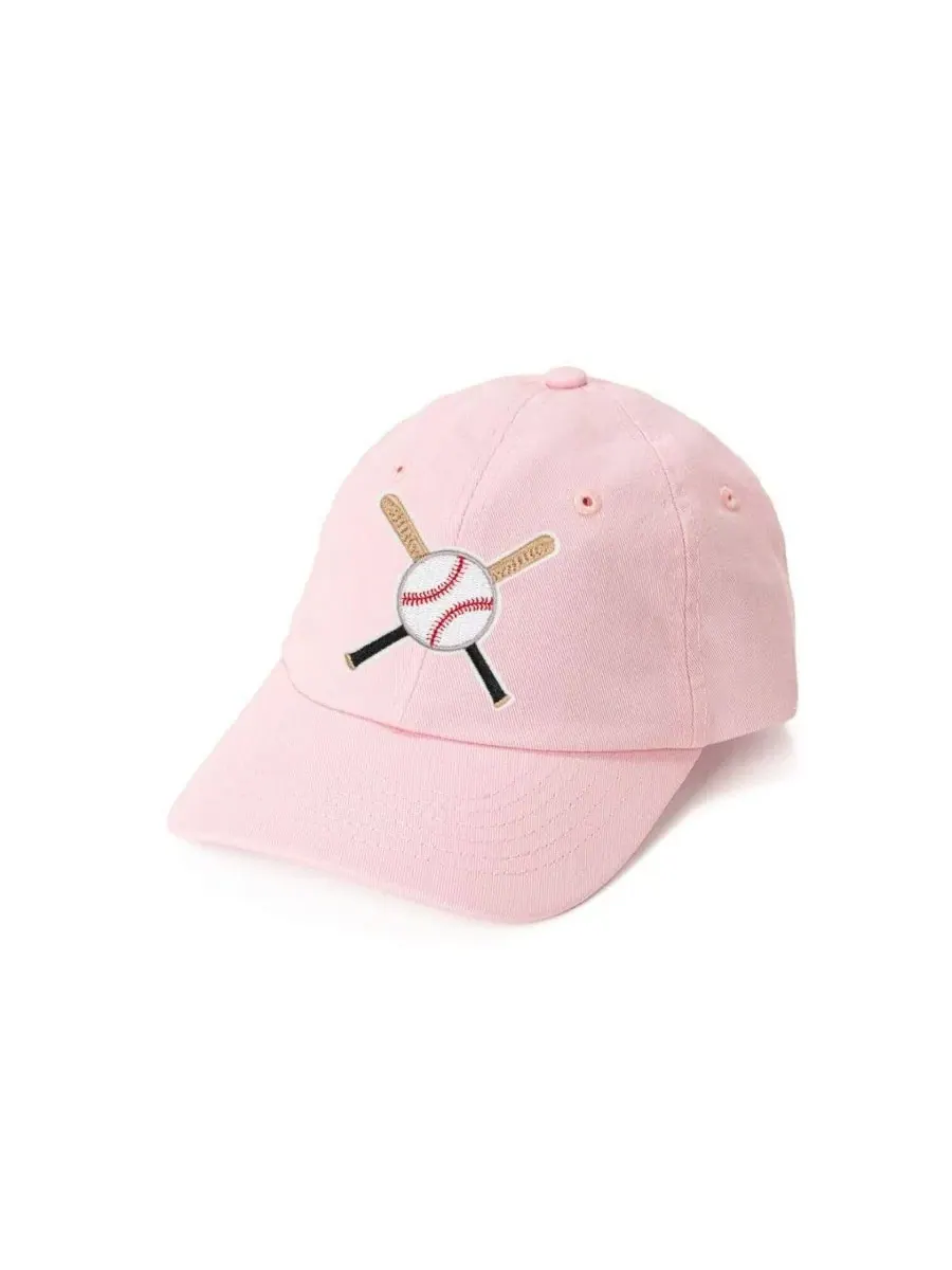Бейсбольная кепка с нашивкой Girls Batter Up Sweet Wink — изображение 1 из 4, розовый