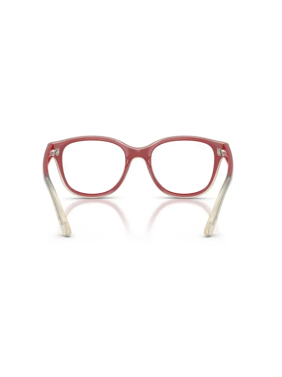 Очки для детей RB1950 Ray-Ban — изображение 4 из 5, красный прозрачный