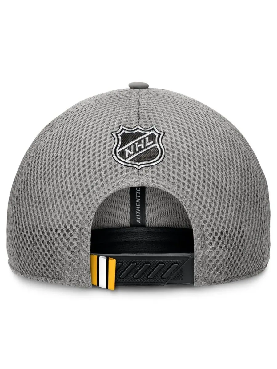 Fanatics Мужская серая бейсболка Boston Bruins Authentic Pro Home Ice Trucker с регулируемым — изображение 2 из 4, серый