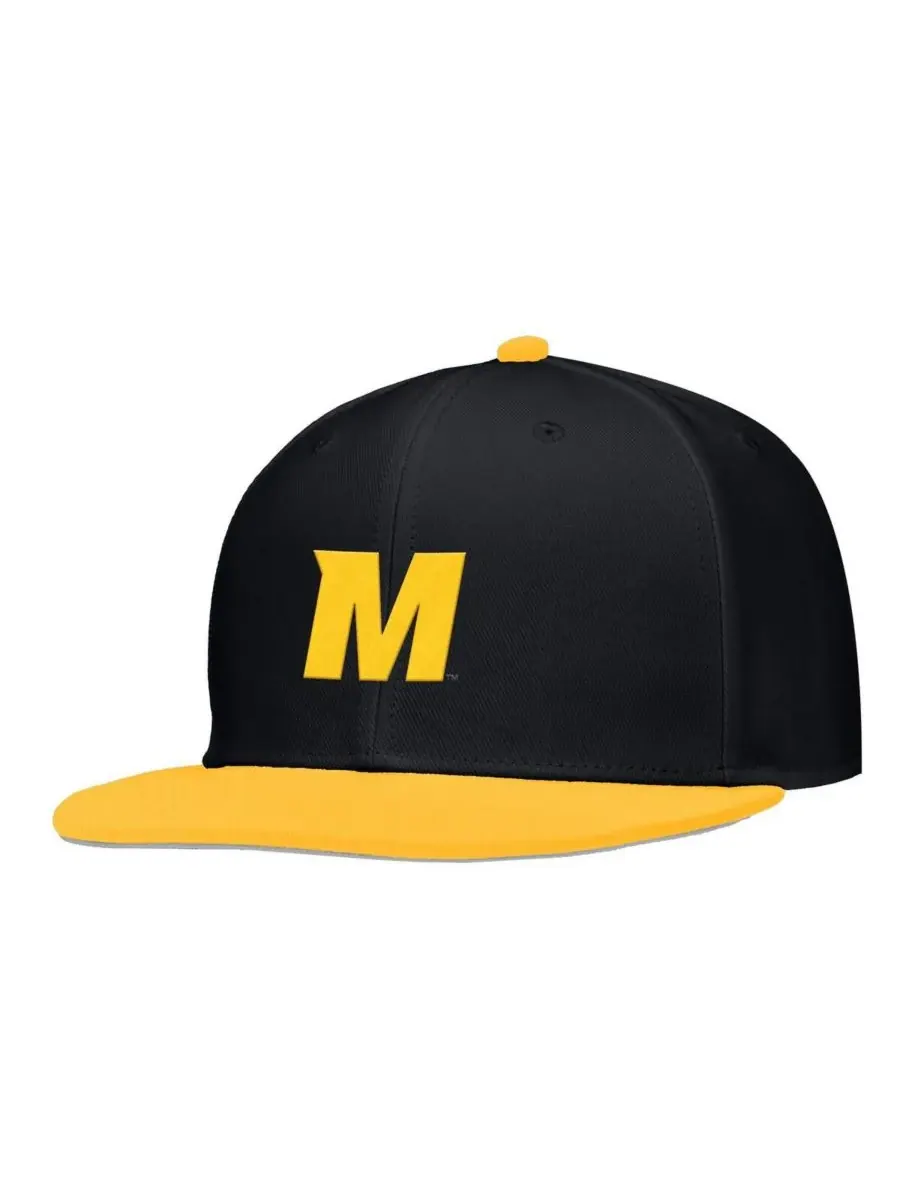 Nike Мужская черная бейсбольная кепка Missouri Tigers для игры на поле — изображение 3 из 3, черный