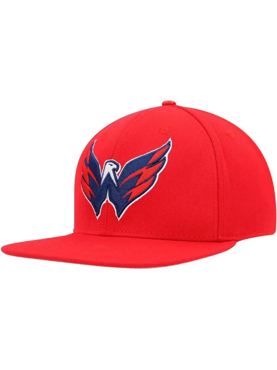 Pro Standard Мужская красная бейсболка Washington Capitals Core Classic Logo Snapback — изображение 3 из 4, красный
