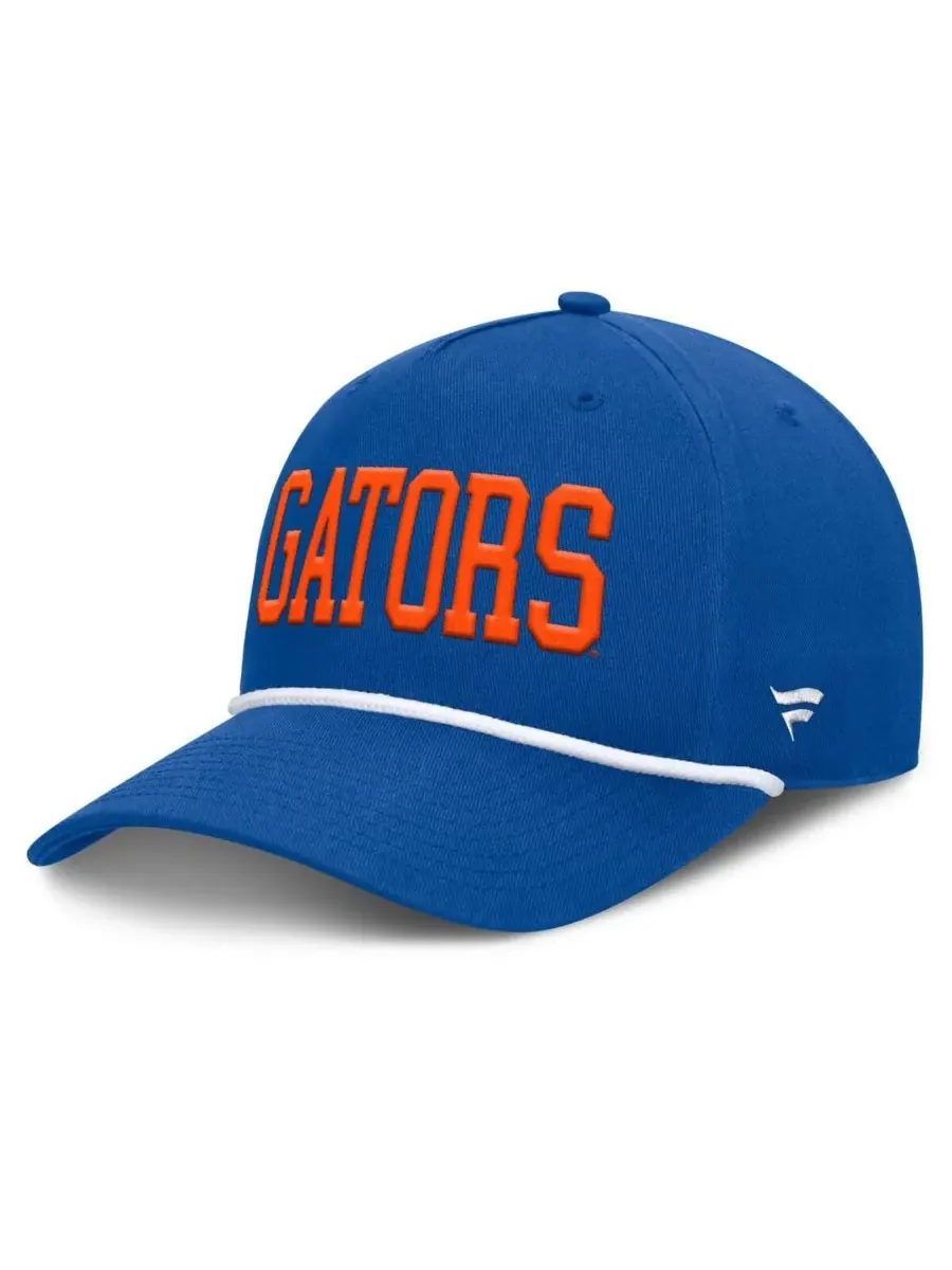 Мужская регулируемая кепка Royal Florida Gators с защитным шнуром для мяча Fanatics — изображение 1 из 4, королевский