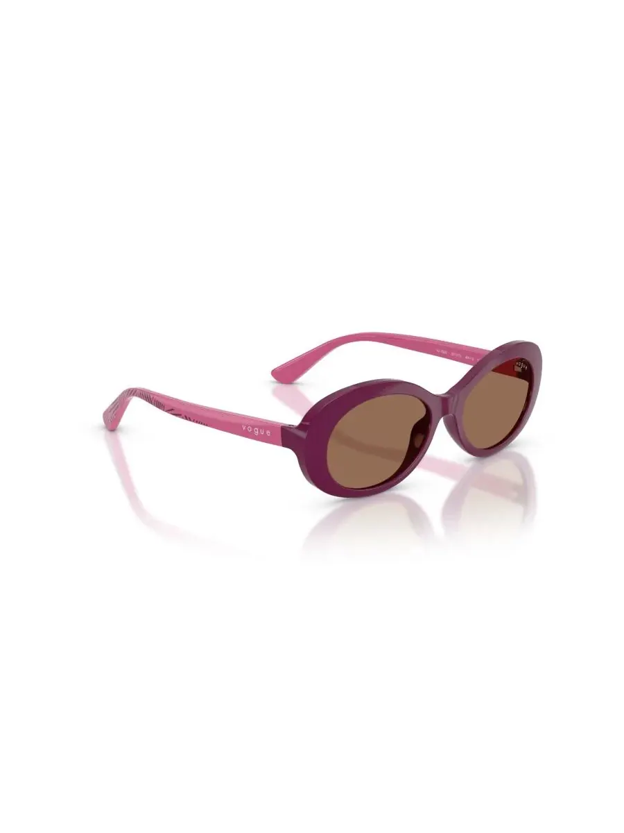 Солнцезащитные очки овальной формы унисекс, VJ2032 Vogue Eyewear — изображение 6 из 7, фиолетовый