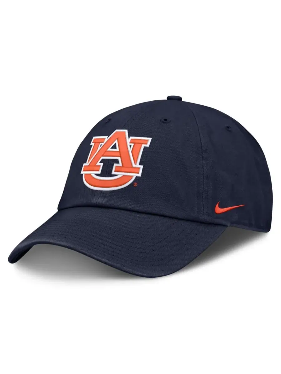 Кепка Nike Club Dri-FIT с вышивкой Auburn Tigers — изображение 1 из 4, темно-синий