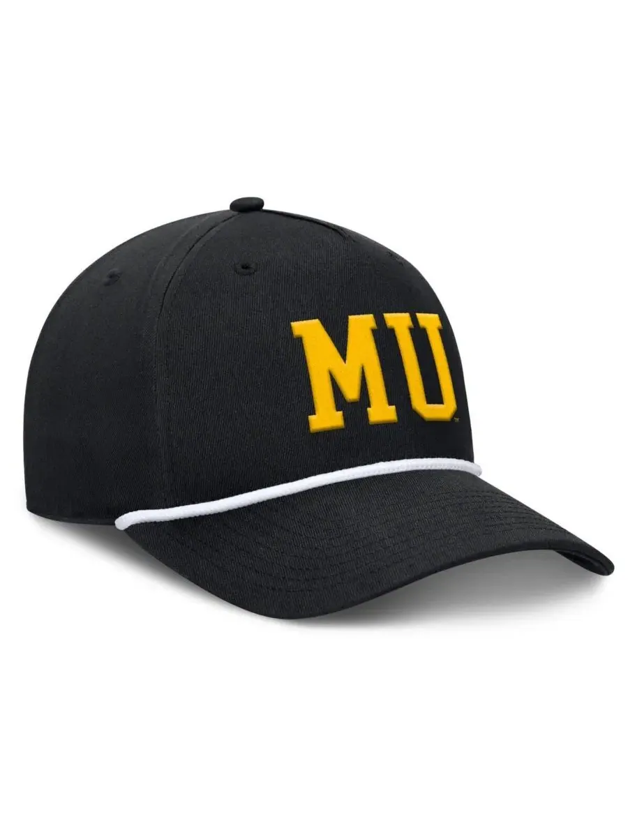 Мужская черная регулируемая кепка с символикой команды Missouri Tigers, символизирующая фол-бол — изображение 3 из 4, черный