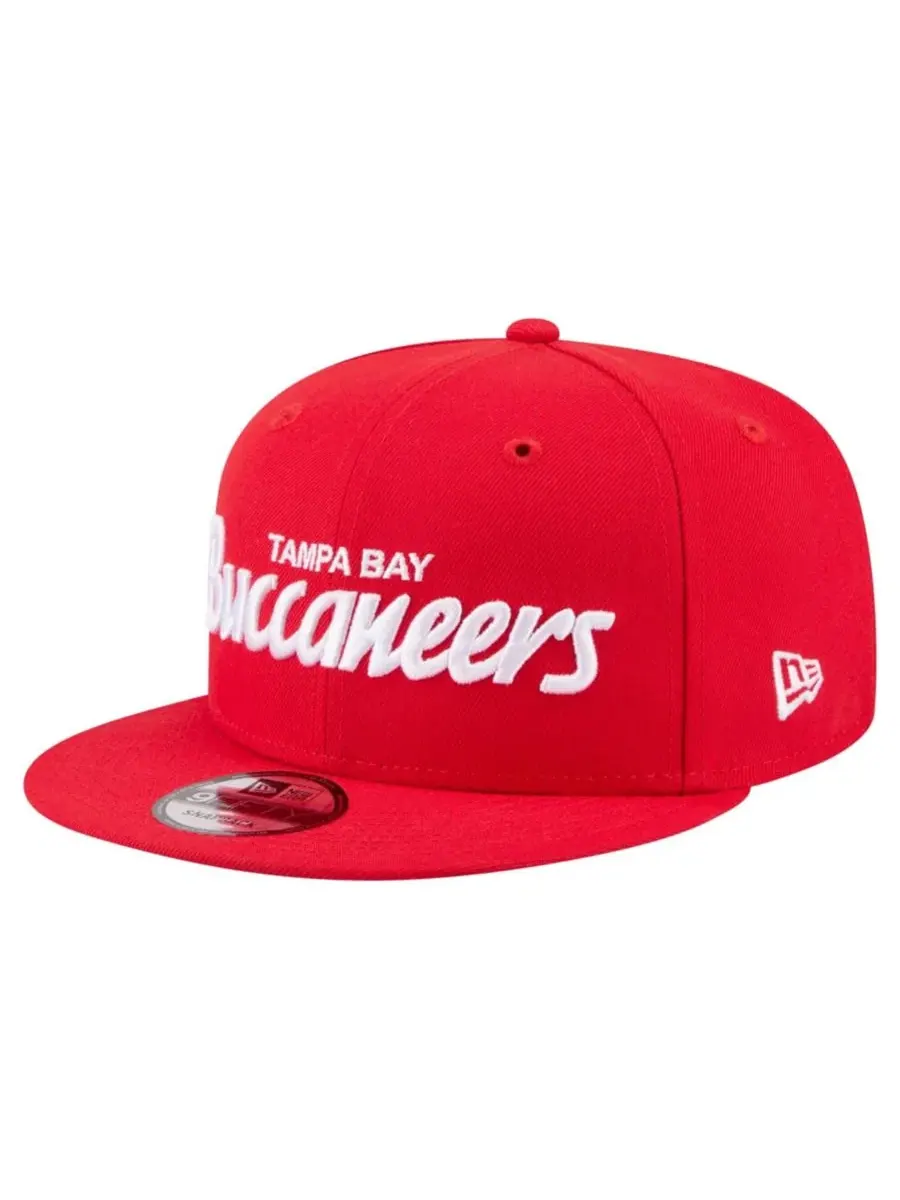 Кепка-снэпбек с вышивкой New Era Core Team Script 9FIFTY — изображение 1 из 7, красный