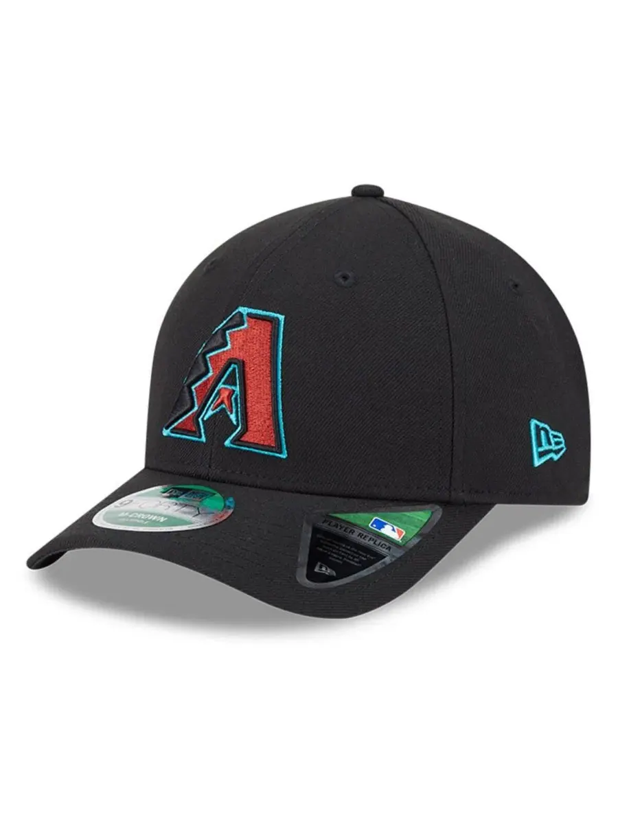 Бейсболка New Era с вышивкой Arizona Diamondbacks — изображение 1 из 5, черный