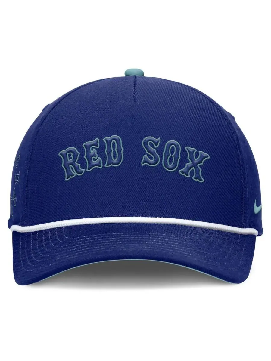 Nike Мужская регулируемая бейсболка Royal Boston Red Sox ко Дню отца — изображение 4 из 4, королевский