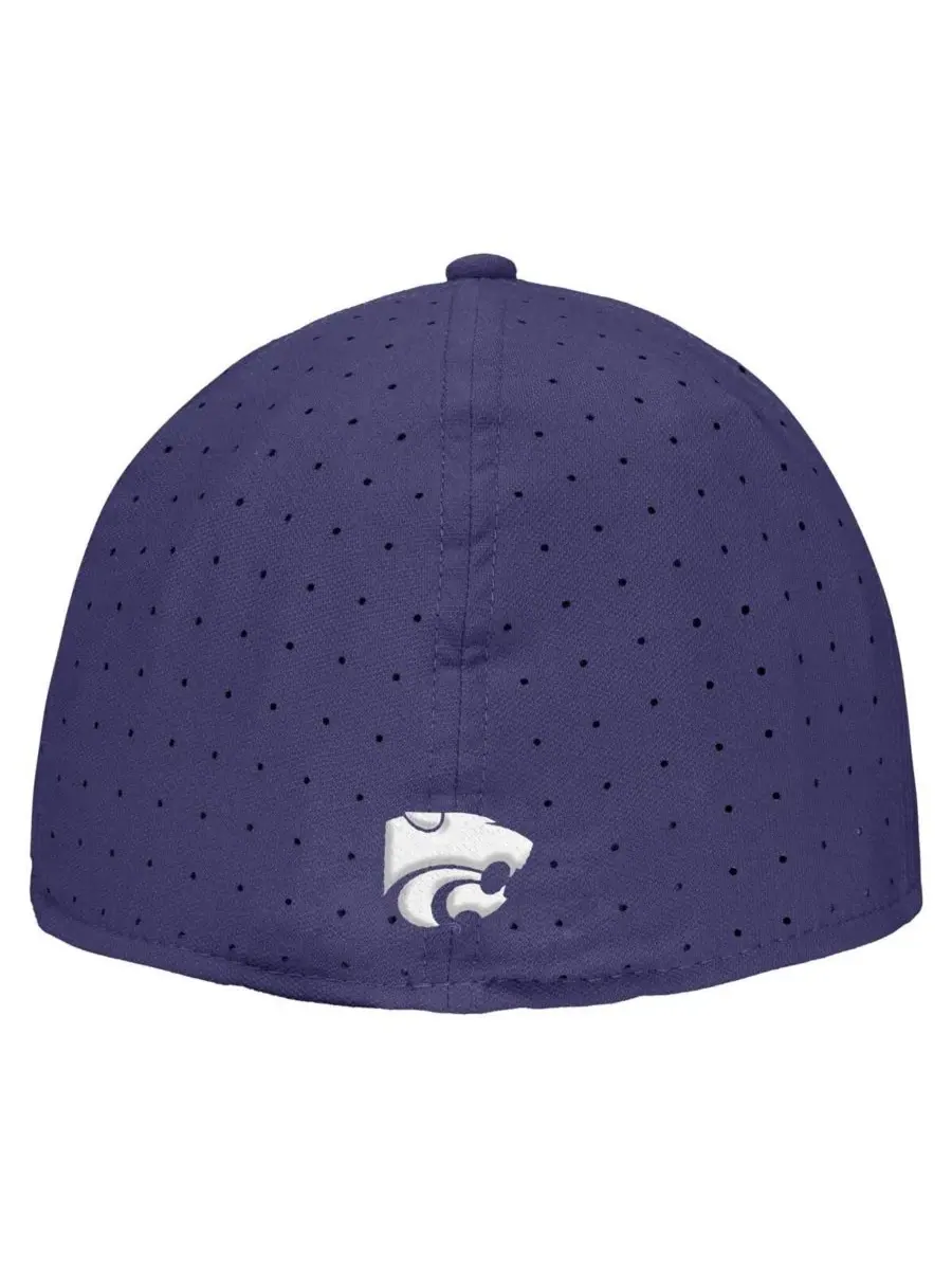 Nike Мужская фиолетовая бейсболка Kansas State Wildcats On-Field True Performance — изображение 2 из 3, фиолетовый