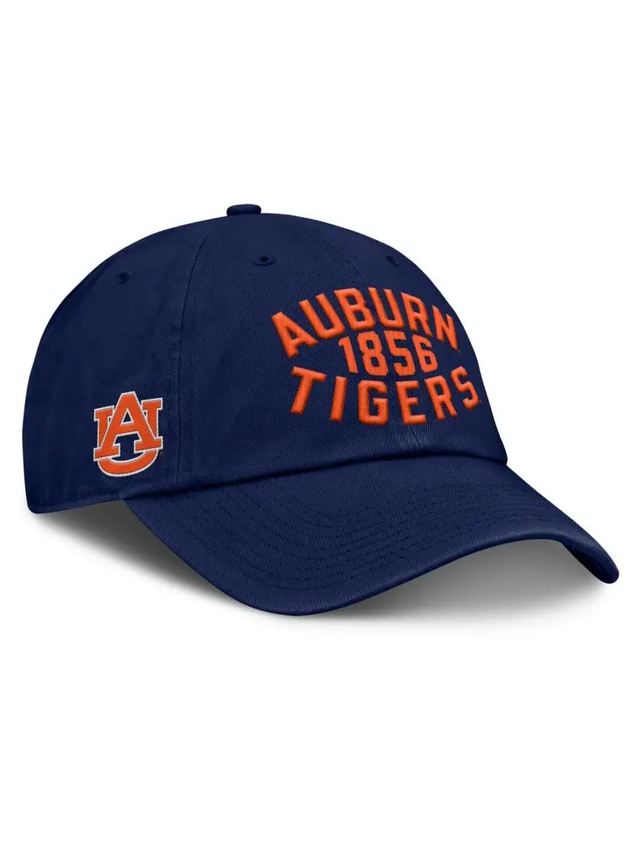 Fanatics Мужская регулируемая кепка Auburn Tigers Archer темно-синего цвета — изображение 1 из 4, темно-синий