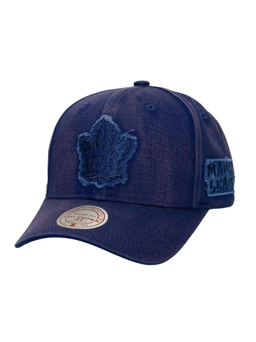 Mitchell & Ness Мужская темно-синяя регулируемая кепка Toronto Maple Leaf's Downtown Snow Wash — изображение 1 из 4