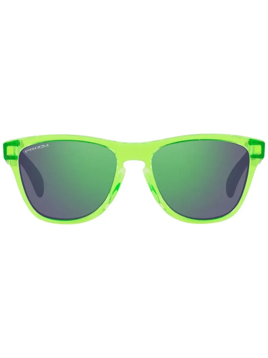Детские солнцезащитные очки Frogskins, размер XXS (для детей 7-10 лет) Oakley JR — изображение 2 из 4, зеленый