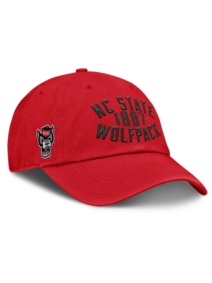 Fanatics Мужская красная регулируемая кепка NC State Wolfpack Wolfpack — изображение 1 из 4, красный