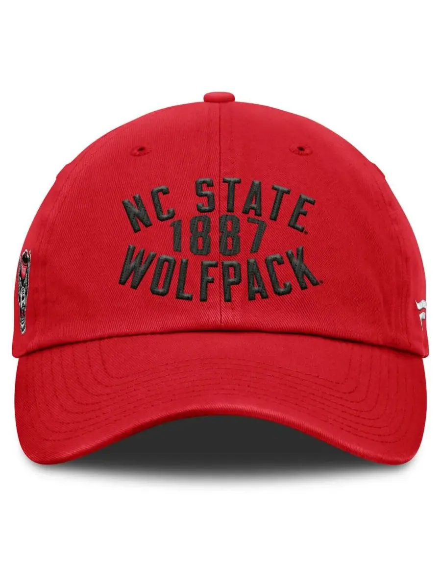 Fanatics Мужская красная регулируемая кепка NC State Wolfpack Wolfpack — изображение 2 из 4, красный
