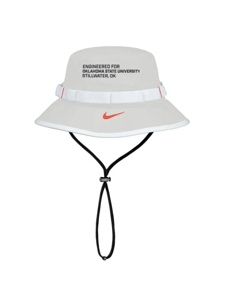 Nike Мужская серая панама Oklahoma State Cowboys 2025 On-Field Boonie Performance — изображение 2 из 2, серый