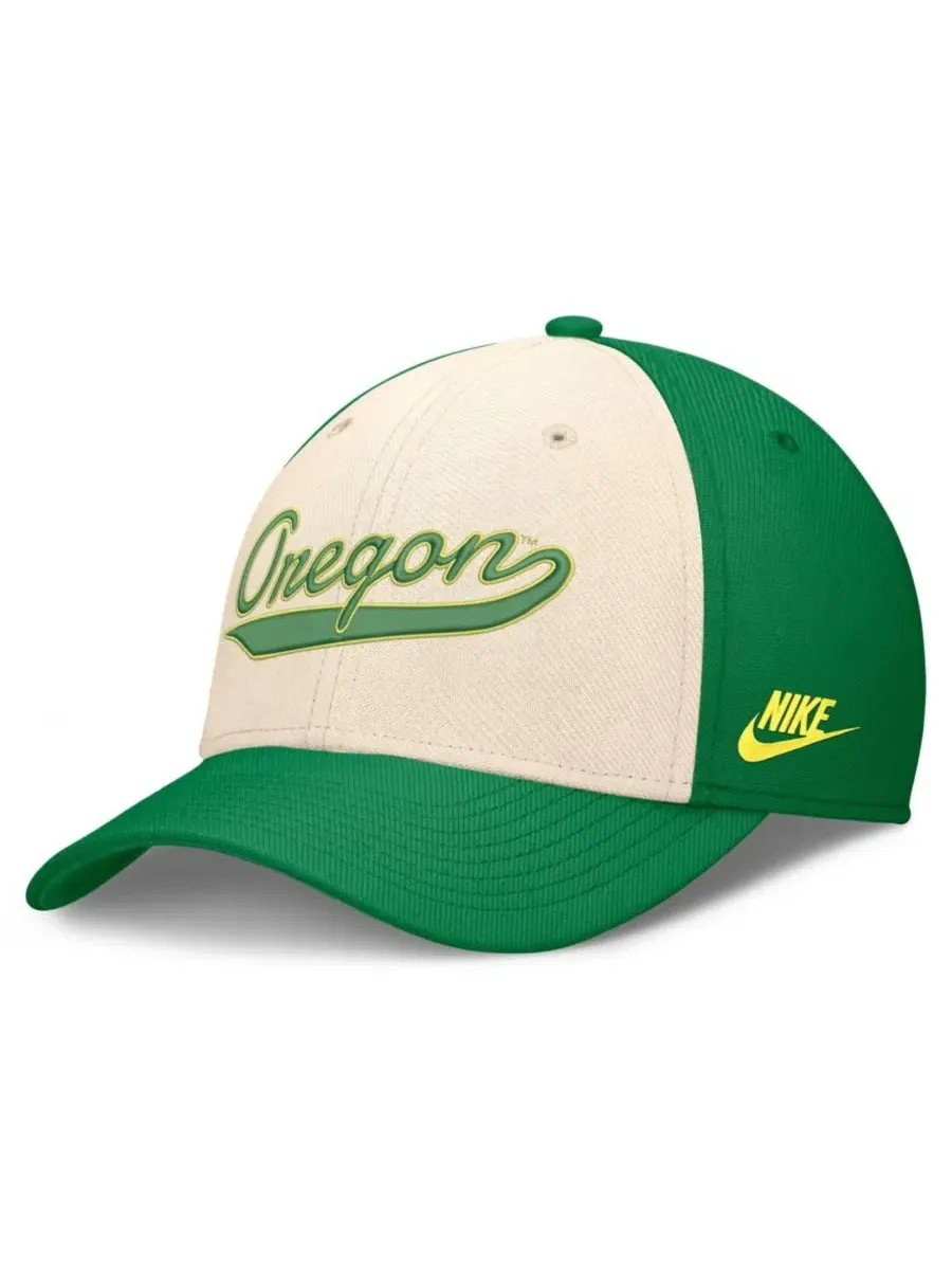 Кепка с вышивкой Legacy Swooshflex Dri-FIT Nike — изображение 1 из 4, натуральный зеленый