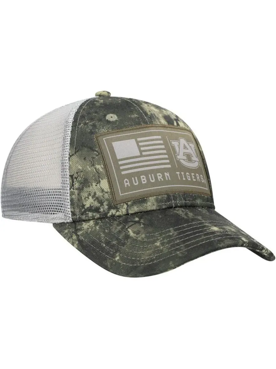 Under Armour Мужская камуфляжная бейсболка Auburn Tigers Freedom Collection Blitzing Performance — изображение 3 из 4