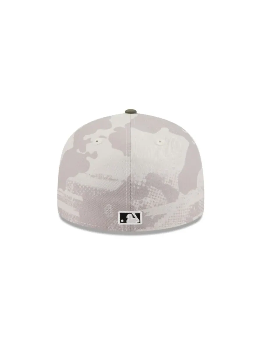 New Era Мужская кепка Cleveland Guardians 2025 Armed Forces Day Low Profile 59FIFTY — изображение 5 из 7