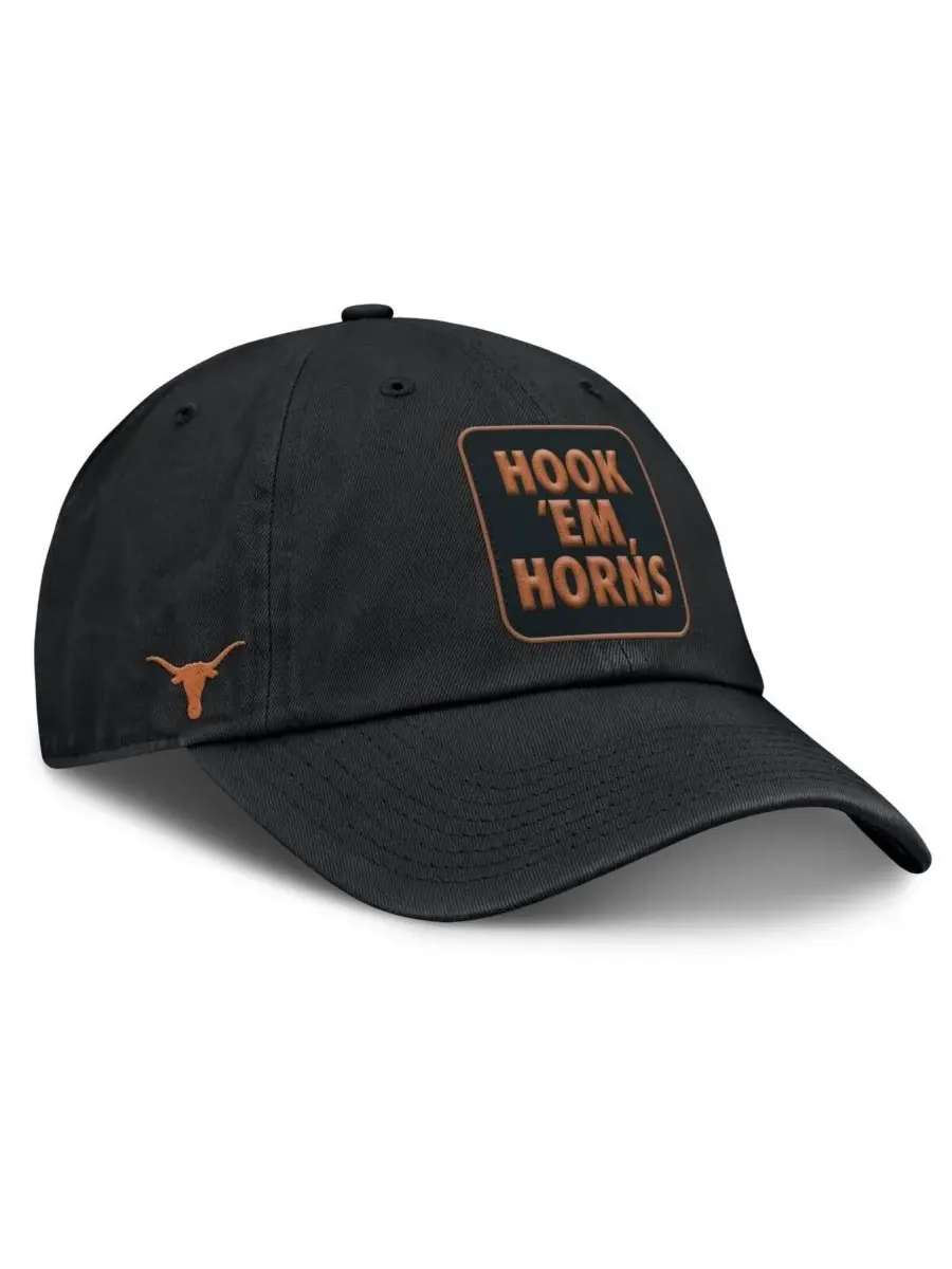 Nike Мужская черная регулируемая кепка с символикой местного клуба Texas Longhorns — изображение 3 из 4, черный