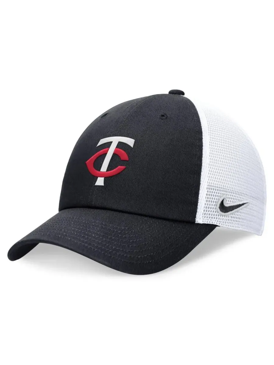 Мужская регулируемая кепка-тракер Minnesota Twins Ever Club Nike — изображение 1 из 4, темно-синий