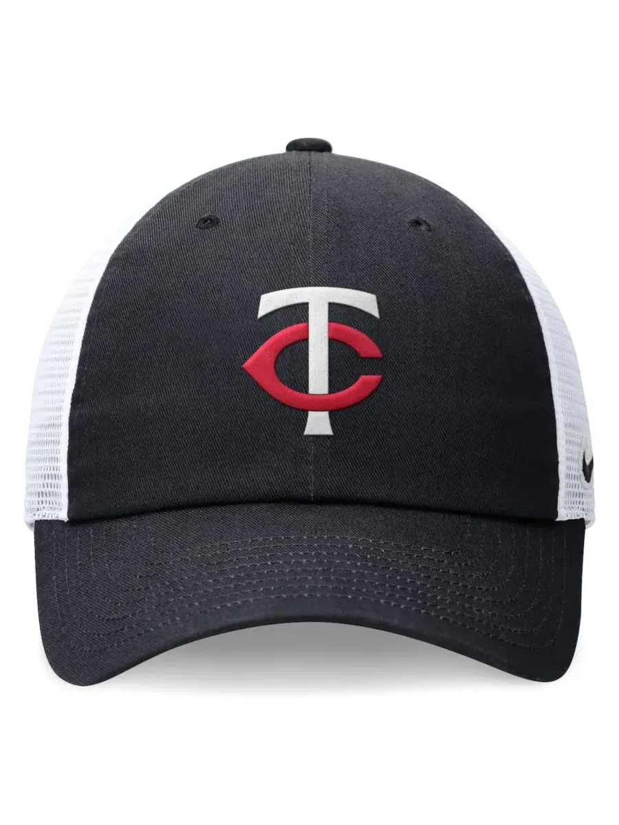 Мужская регулируемая кепка-тракер Minnesota Twins Ever Club Nike — изображение 2 из 4, темно-синий