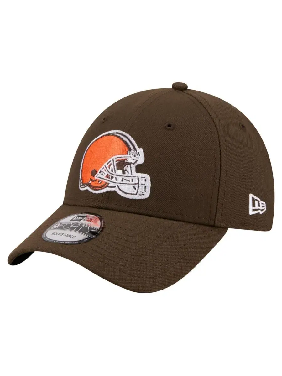 Кепка с вышитым логотипом Cleveland Browns New Era — изображение 1 из 5, коричневый