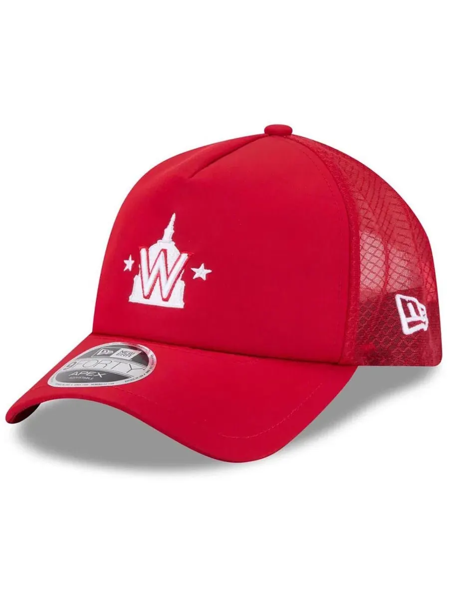 Кепка New Era с вышитым логотипом Washington Nationals — изображение 1 из 4, красный