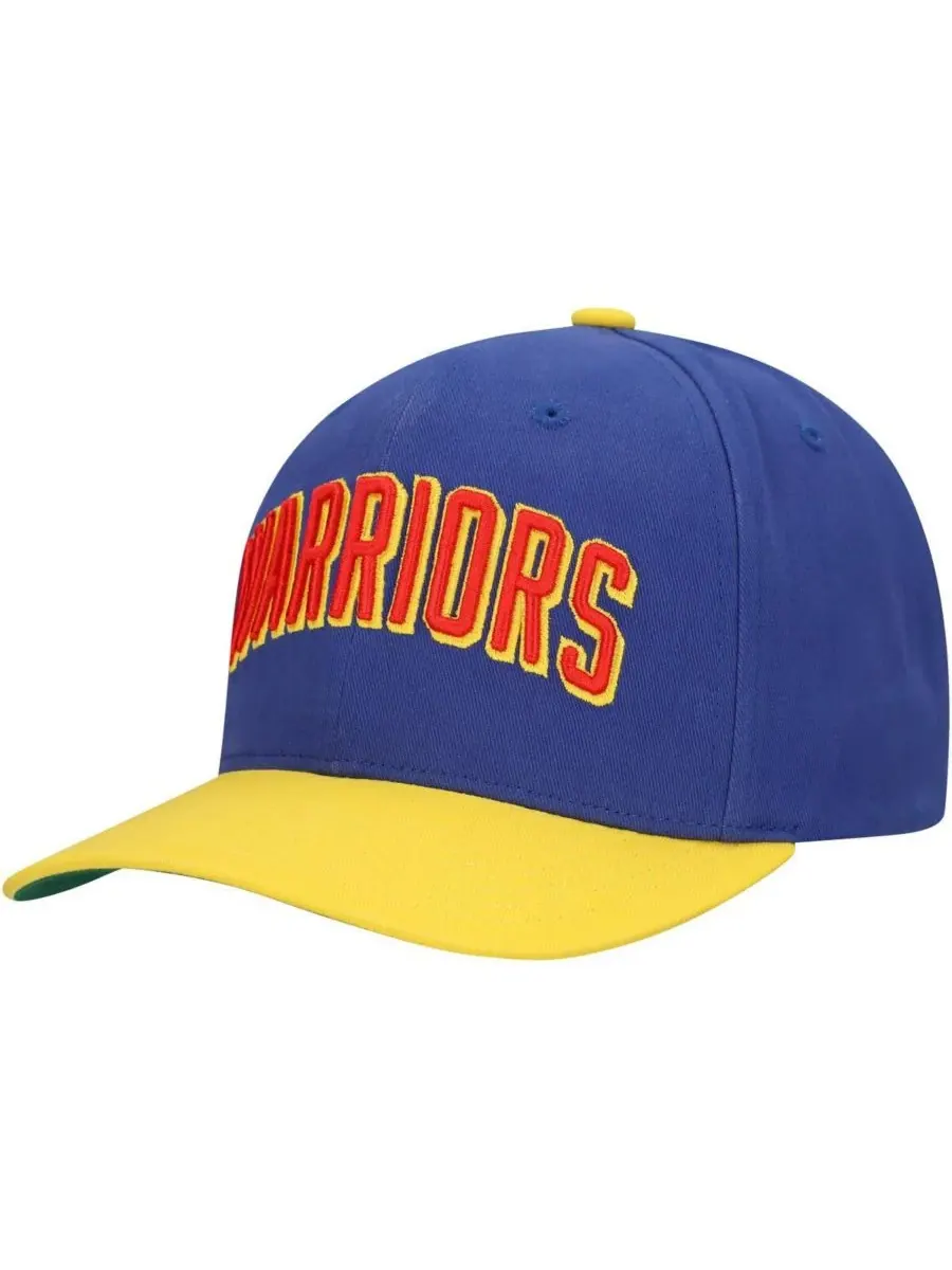 Mitchell & Ness Мужская регулируемая кепка Golden State Warriors Team Up Classic Edition — изображение 1 из 4, золотистый