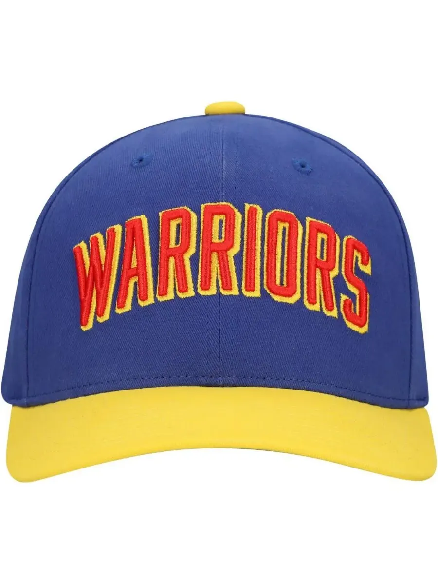 Mitchell & Ness Мужская регулируемая кепка Golden State Warriors Team Up Classic Edition — изображение 4 из 4, золотистый