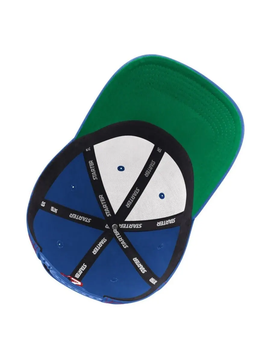 Starter Мужская синяя кепка New York Rangers Sphere II Curved Starfit с регулируемым размером — изображение 2 из 3, синий