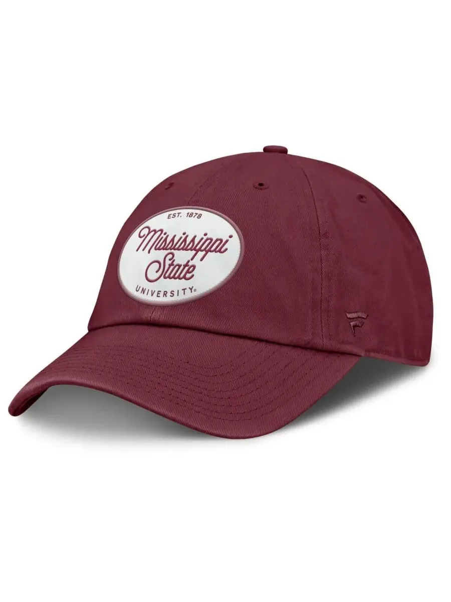 Fanatics Женская бордовая регулируемая кепка Mississippi State Bulldogs — изображение 1 из 4, коричневый