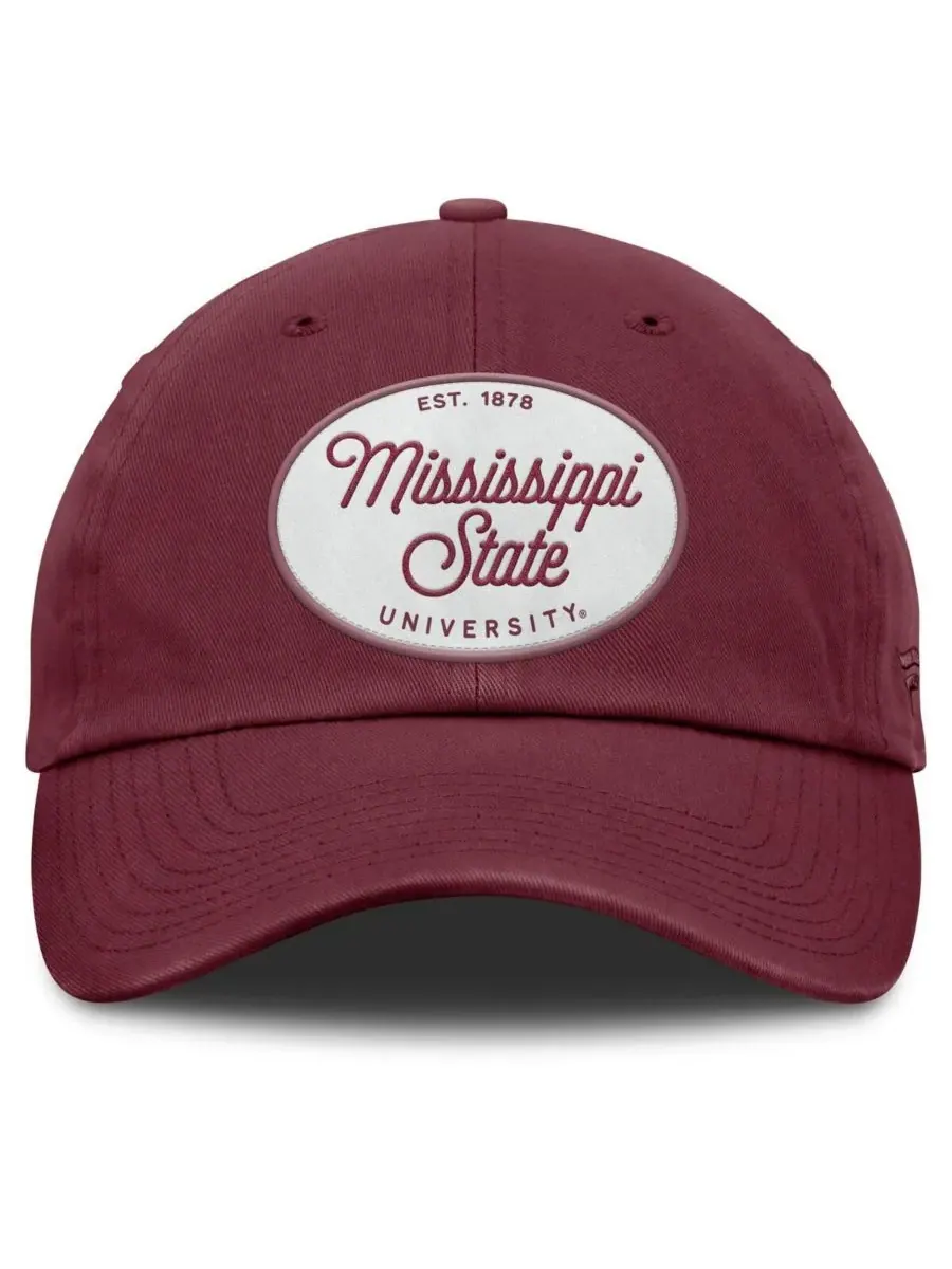 Fanatics Женская бордовая регулируемая кепка Mississippi State Bulldogs — изображение 2 из 4, коричневый