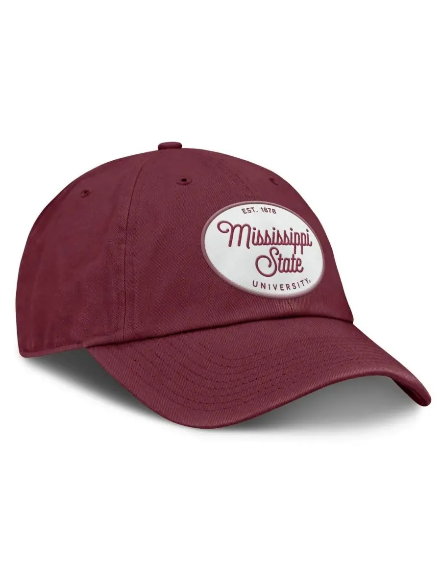 Fanatics Женская бордовая регулируемая кепка Mississippi State Bulldogs — изображение 3 из 4, коричневый