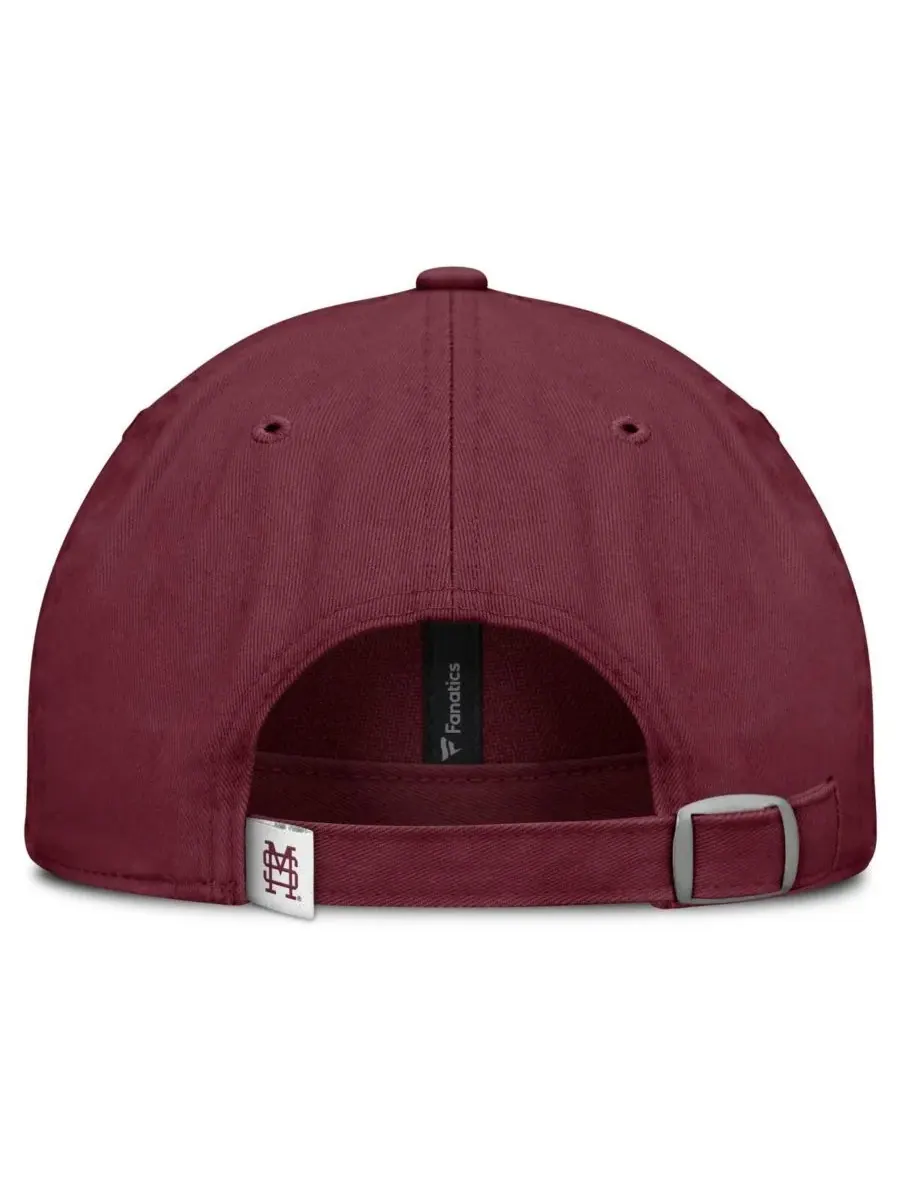 Fanatics Женская бордовая регулируемая кепка Mississippi State Bulldogs — изображение 4 из 4, коричневый