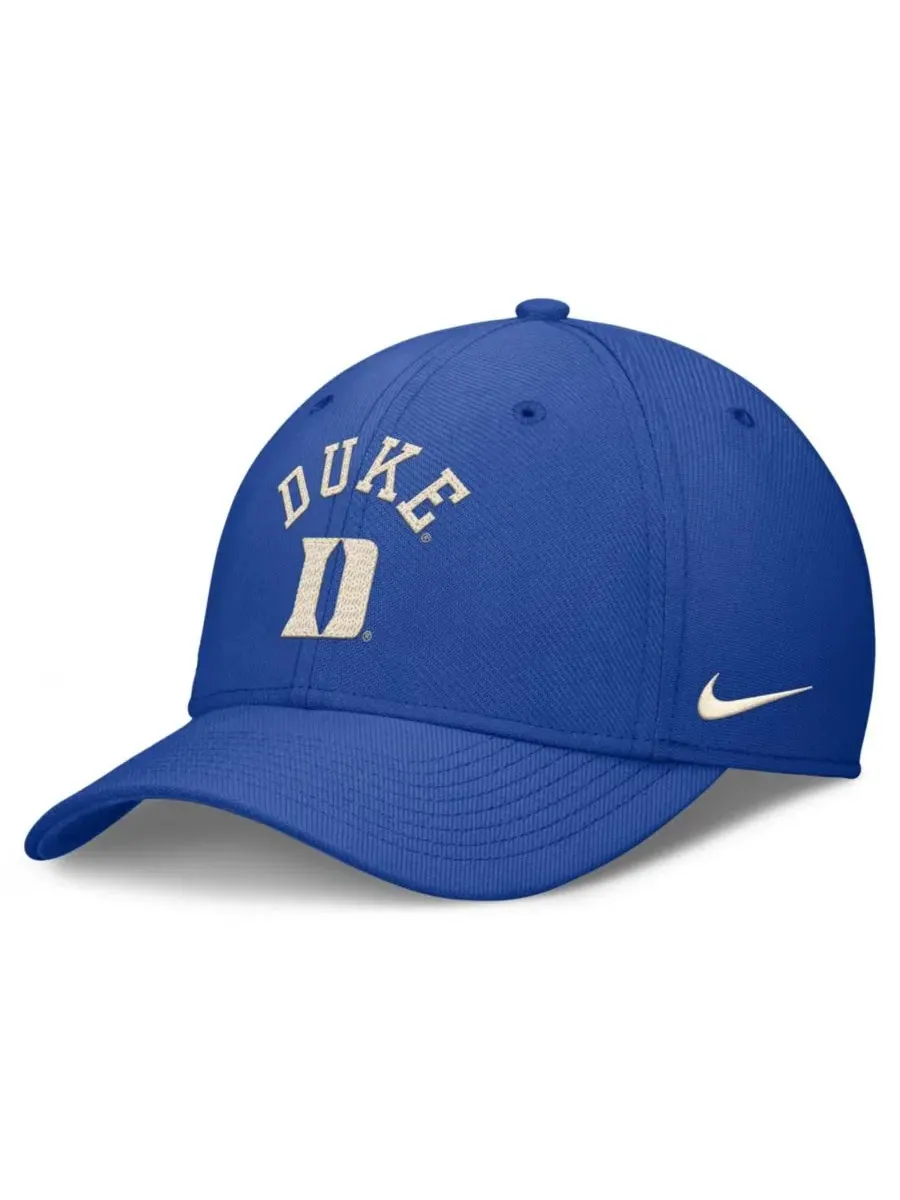 Кепка Nike Campus Prep Chained Arched Swooshflex Flex — изображение 1 из 4, королевский