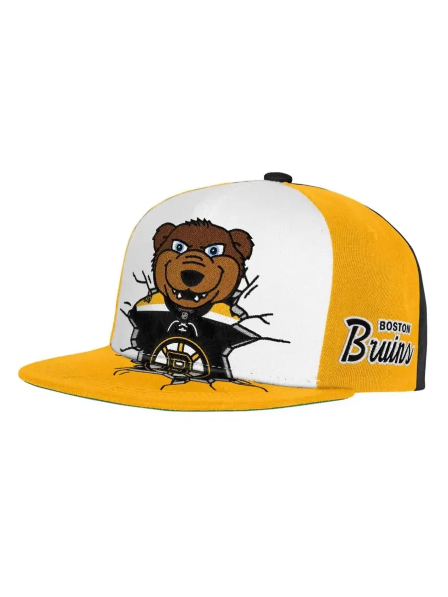 Кепка-снэпбек с эмблемой Boston Bruins Mitchell & Ness — изображение 1 из 3, черный